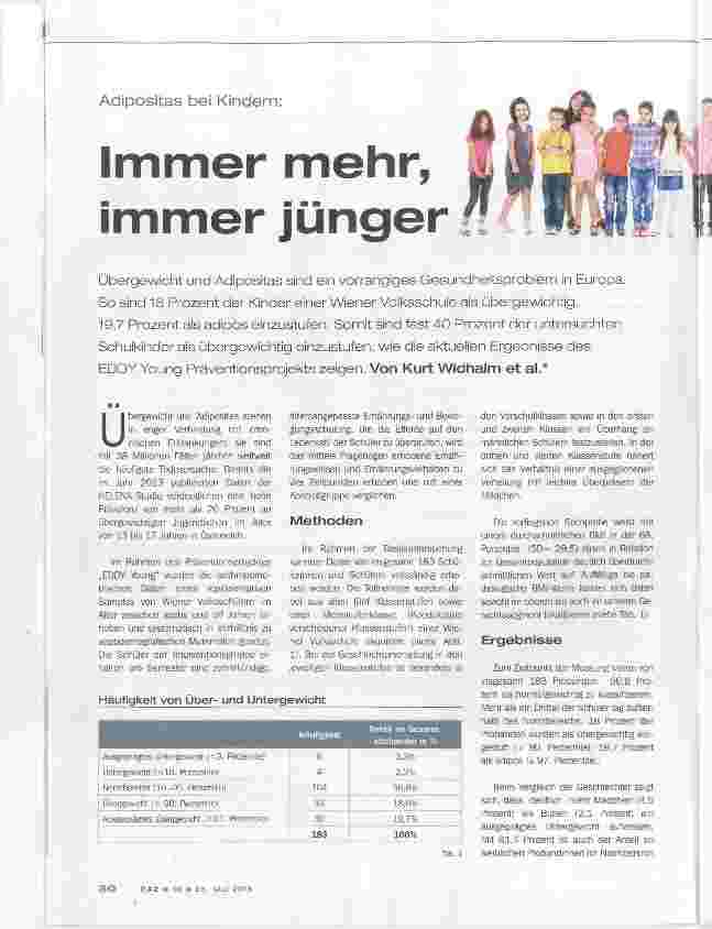 Vorschauseite 1: Immer mehr, immer jünger
