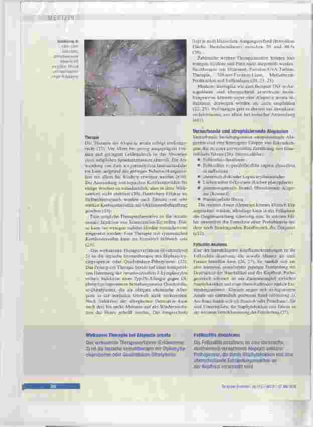 Vorschauseite 6: Diagnostik und Therapie von Haarund Kopfhauterkrankungen