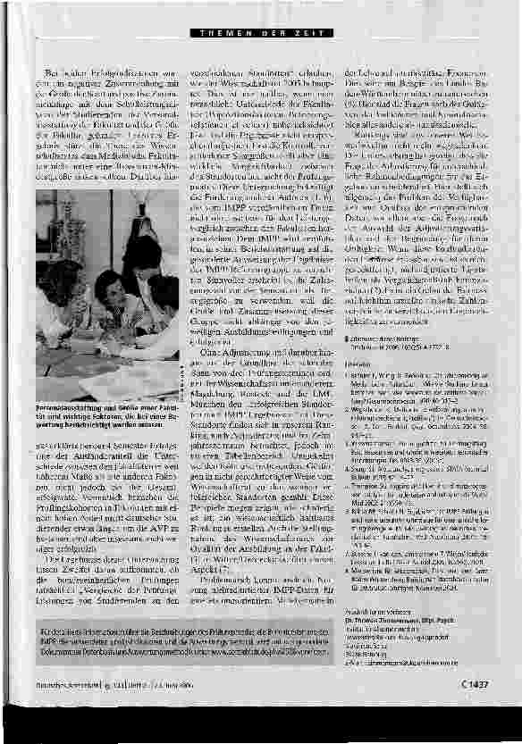 Vorschauseite 6: Der Ausbildungserfolg im Vergleich (I)