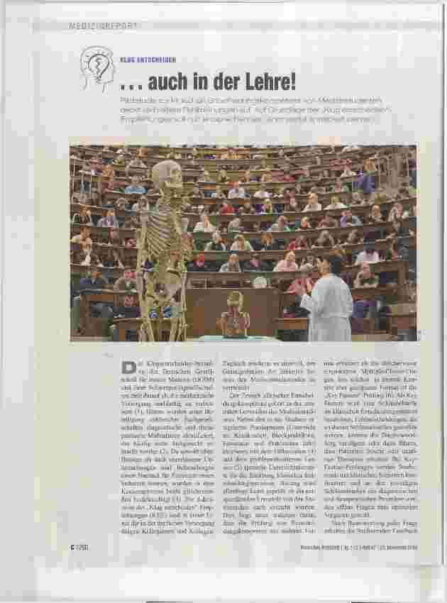 Vorschauseite 1: ... auch in der Lehre!