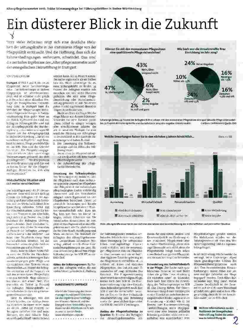 Vorschauseite 1: Ein düsterer Blick in die Zukunft