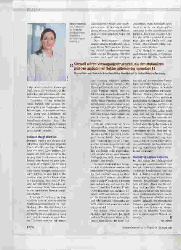 Vorschauseite 2: Intensivpatienten beim Hausarzt