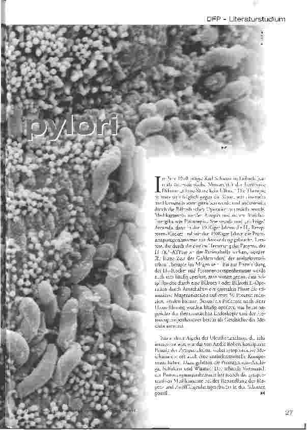 Vorschauseite 2: Helicobacter pylori