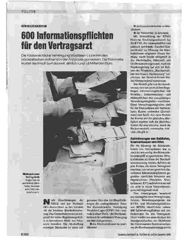 Vorschauseite 1: 600 Informationspflichten für den Vertragsarzt