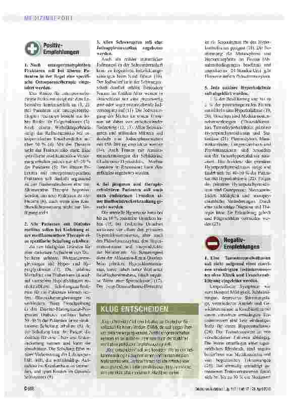 Vorschauseite 2: ... in der Endokrinologie