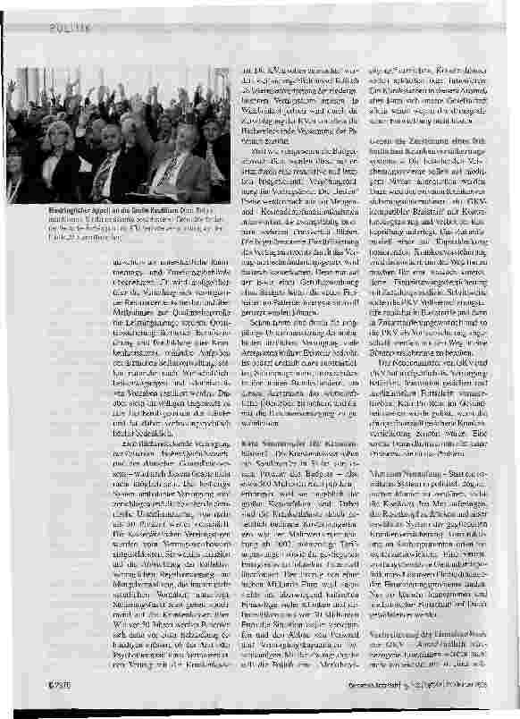 Vorschauseite 2: RESOLUTION DES AUSSERORDENTLICHEN DEUTSCHEN ÄRZTETAGES 2006Mehr Freiheit wagen und Verantwortung tragen - diese Reform jedoch macht krank!