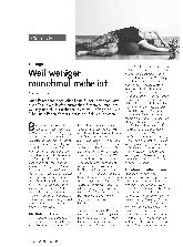 Vorschauseite 1: Yin Yoga, weil weniger manchmal mehr ist.