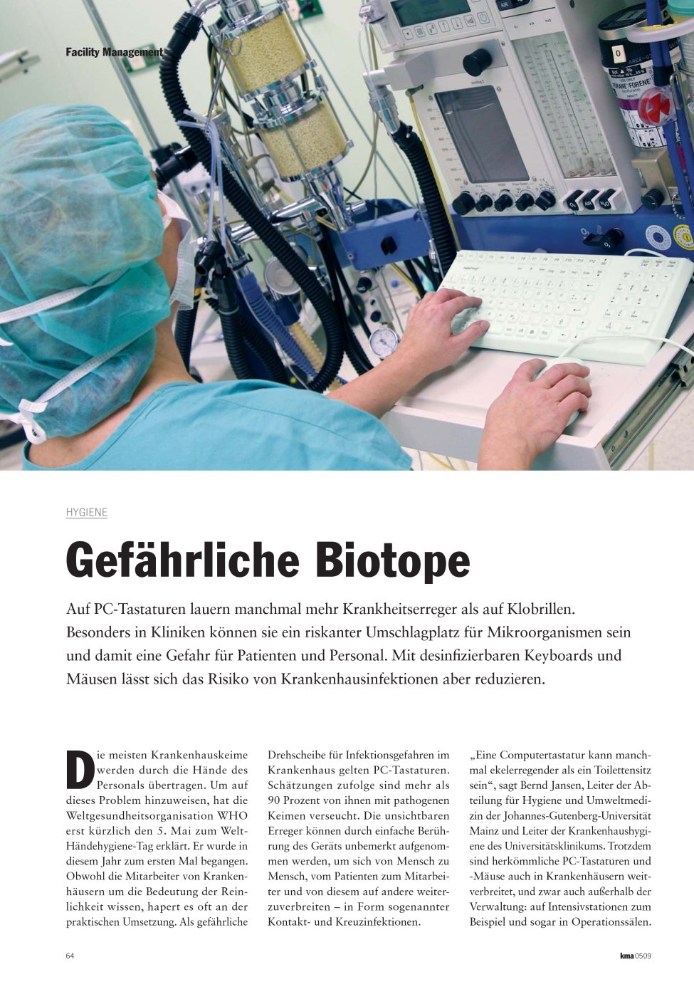 Vorschauseite 1: Gefährliche Biotope