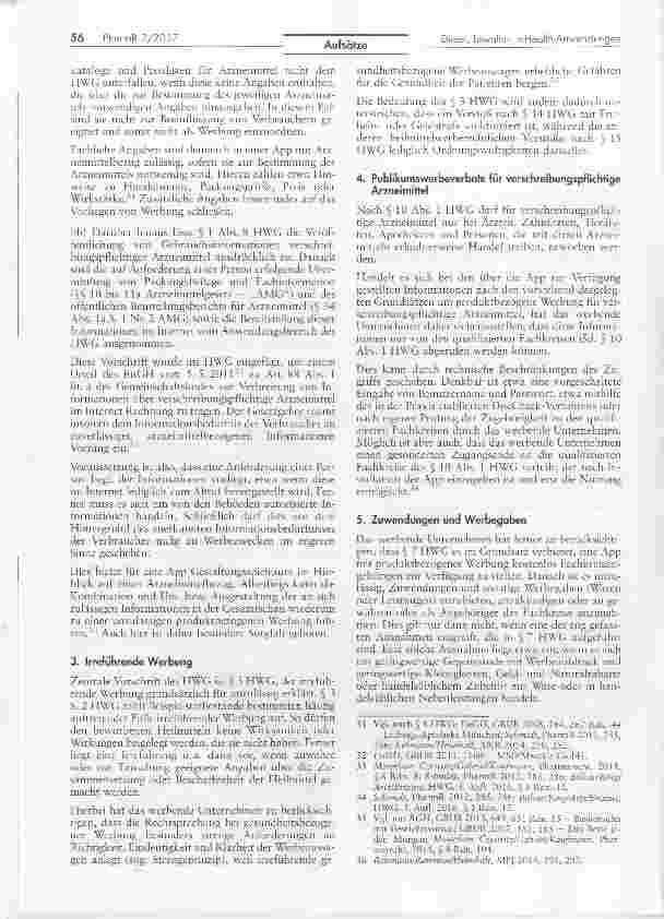 Vorschauseite 4: mHealth-Anwendungen als Medizinprodukte Vereinbarkeit mit demHWG und Ausblick auf die neue EU-Medizinprodukteverordnung