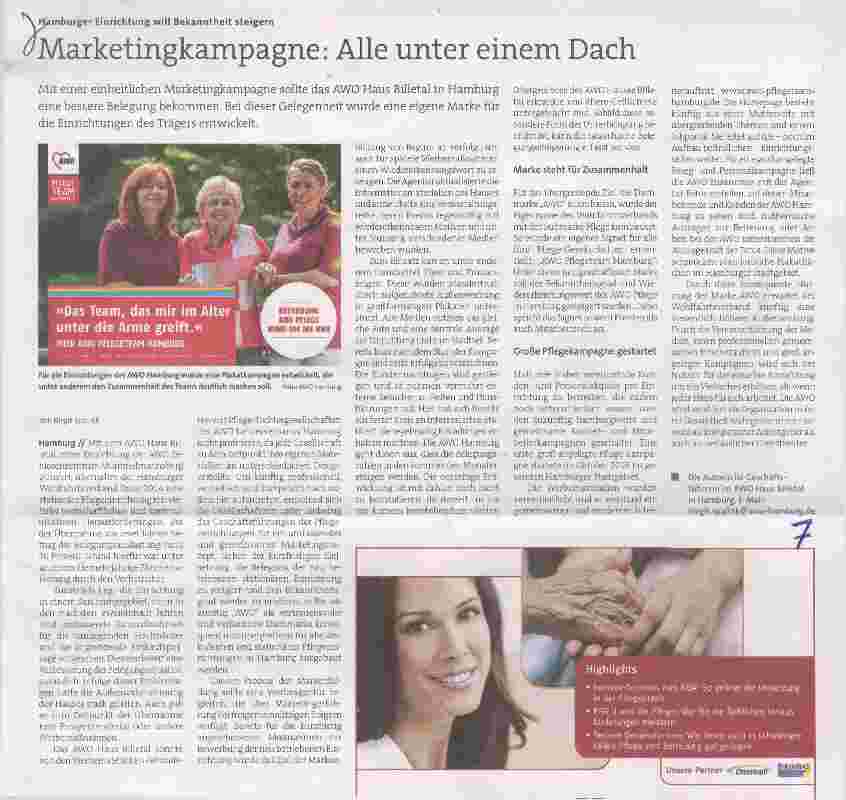 Vorschauseite 1: Marketingkampagne: Alle unter einem Dach