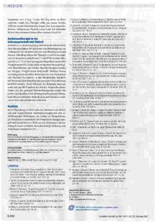 Vorschauseite 6: Amiodaron und Schilddrüsendysfunktion