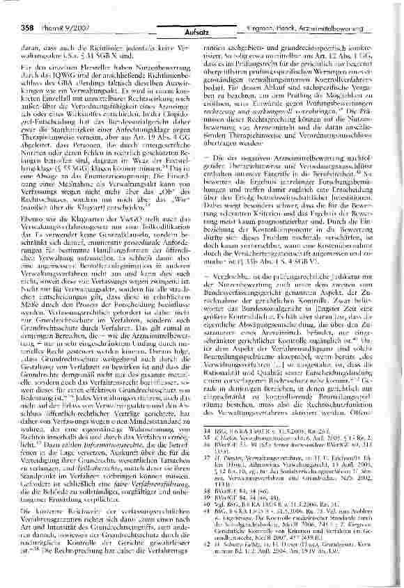 Vorschauseite 6: Prozedurale Anforderungen an die Arzneimittelbewertung durch das Institut für Qualität und Wirtschaftlichkeit im Gesundheitswesen und den Gemeinsamen Bundesausschuss
