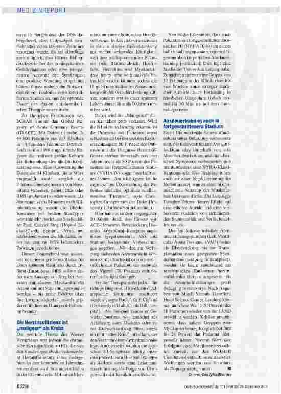 Vorschauseite 2: Sicherheitsbedenken um medikamentenbeschichtete Stents entschärft