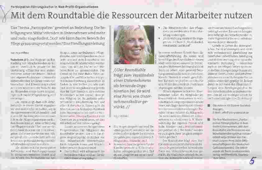 Vorschauseite 1: Mit dem Roundtable die Ressourcen der Mitarbeiter nutzen