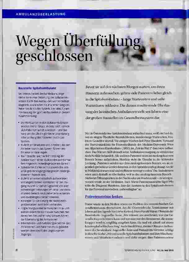Vorschauseite 1: Wegen Überfüllung geschlossen