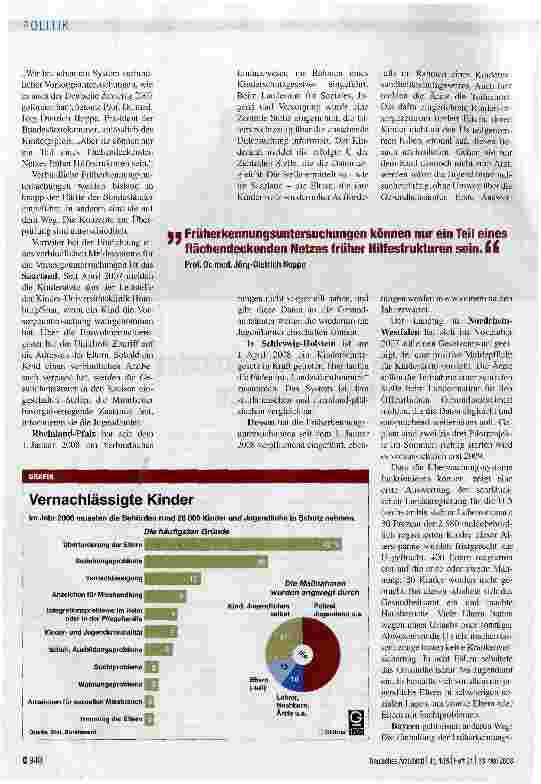 Vorschauseite 2: Das Ziel: Ein flächendeckendes Netz früher Hilfsangebote