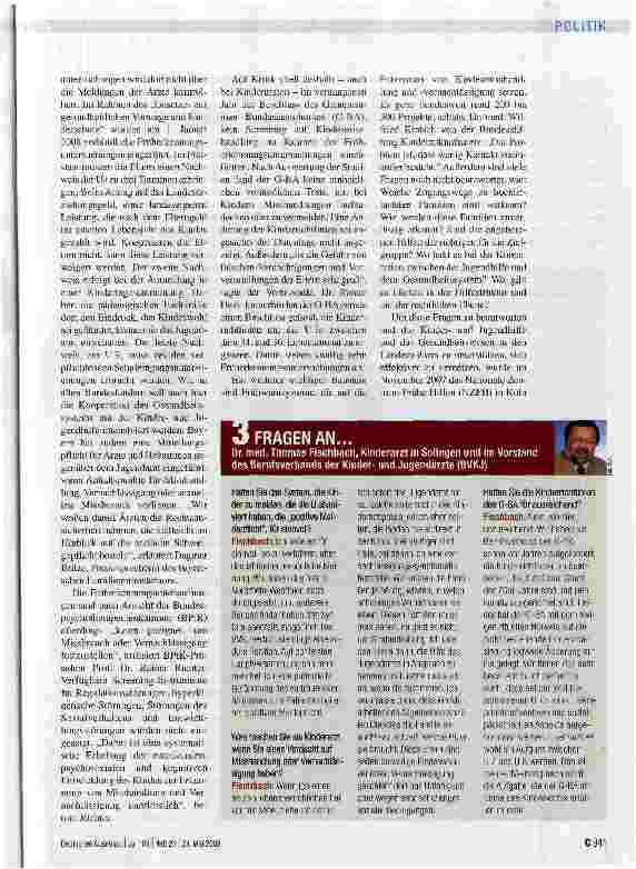 Vorschauseite 3: Das Ziel: Ein flächendeckendes Netz früher Hilfsangebote