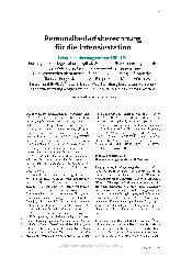 Vorschauseite 1: Personalbedarfsberechnung für die Intensivstation