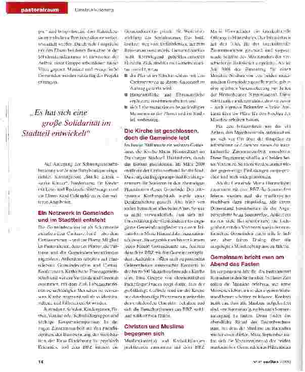 Vorschauseite 3: Gemeinde bleibt lebendig
