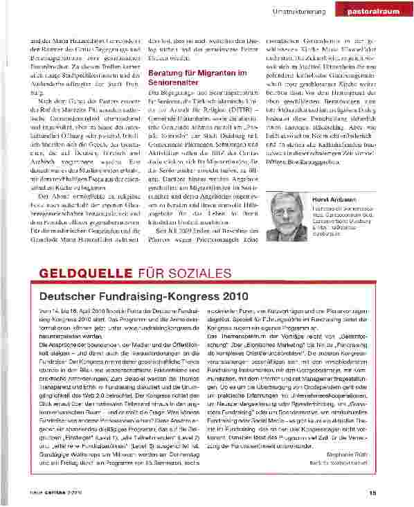 Vorschauseite 4: Gemeinde bleibt lebendig