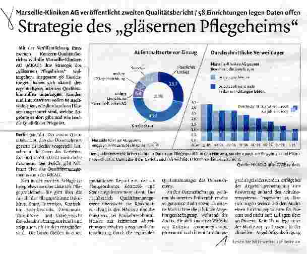 Vorschauseite 1: Strategie des „gläsernen Pflegeheims