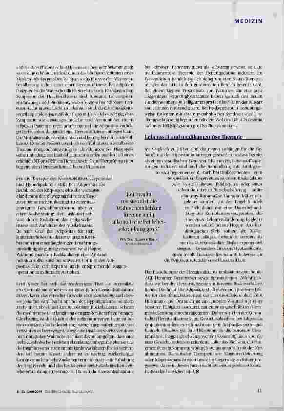Vorschauseite 2: Wenn Gewichtsreduktion kontraproduktiv ist