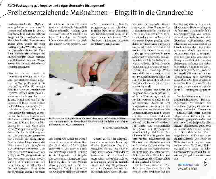 Vorschauseite 1: Freiheitsentziehende Maßnahmen - Eingriff in die Grundrechte