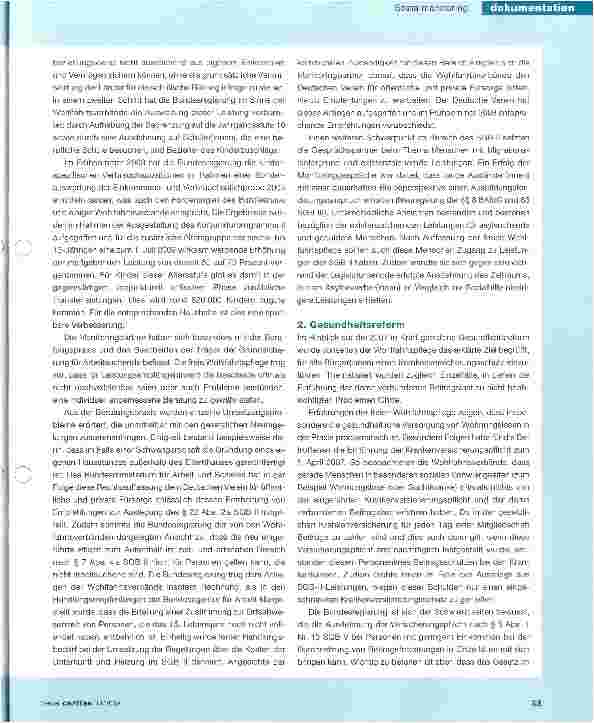 Vorschauseite 2: Bericht zum Gemeinsamen Monitoring in der Legislaturperiode 2005-2009