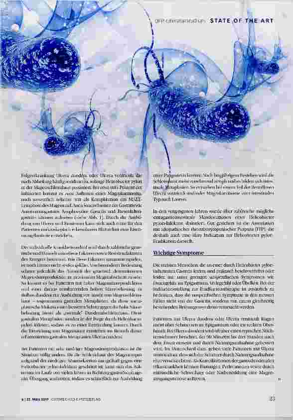 Vorschauseite 2: Update Helicobacter pylori