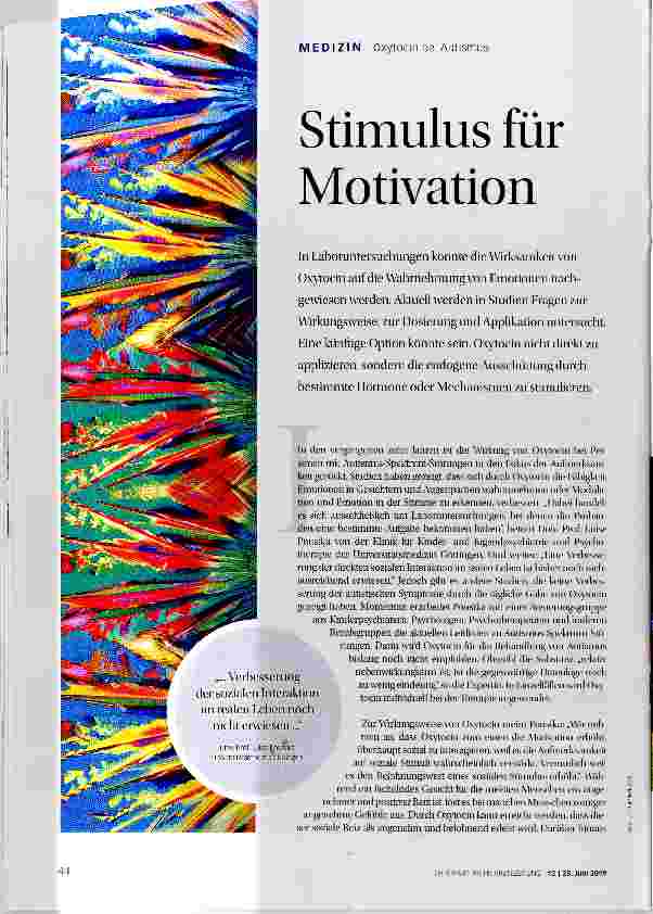 Vorschauseite 1: Stimulus für Motivation