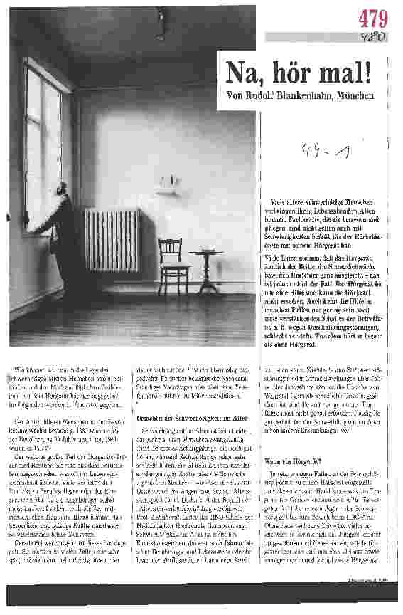 Vorschauseite 1: Na, hör mal!