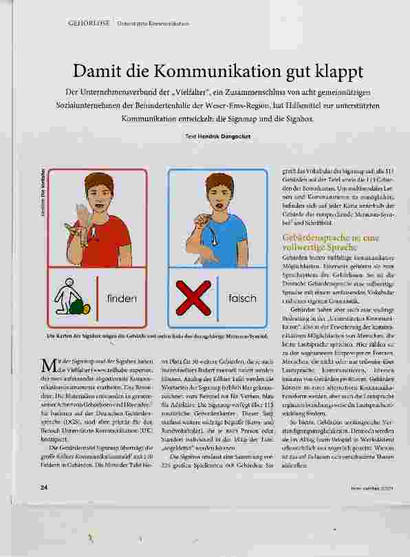 Vorschauseite 1: Damit die Kommunikation gut klappt