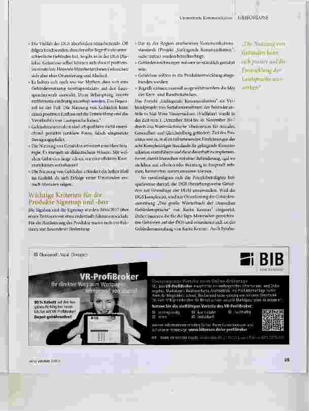 Vorschauseite 2: Damit die Kommunikation gut klappt