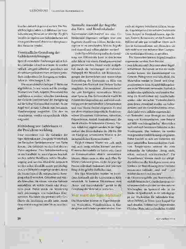 Vorschauseite 3: Damit die Kommunikation gut klappt