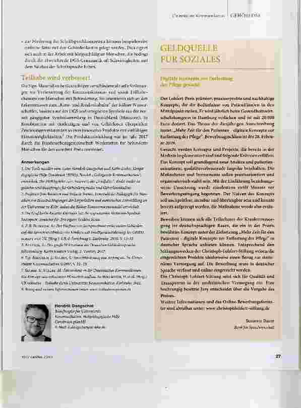 Vorschauseite 4: Damit die Kommunikation gut klappt