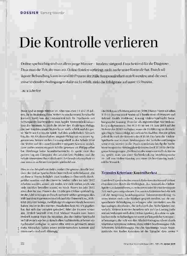 Vorschauseite 1: Die Kontrolle verlieren