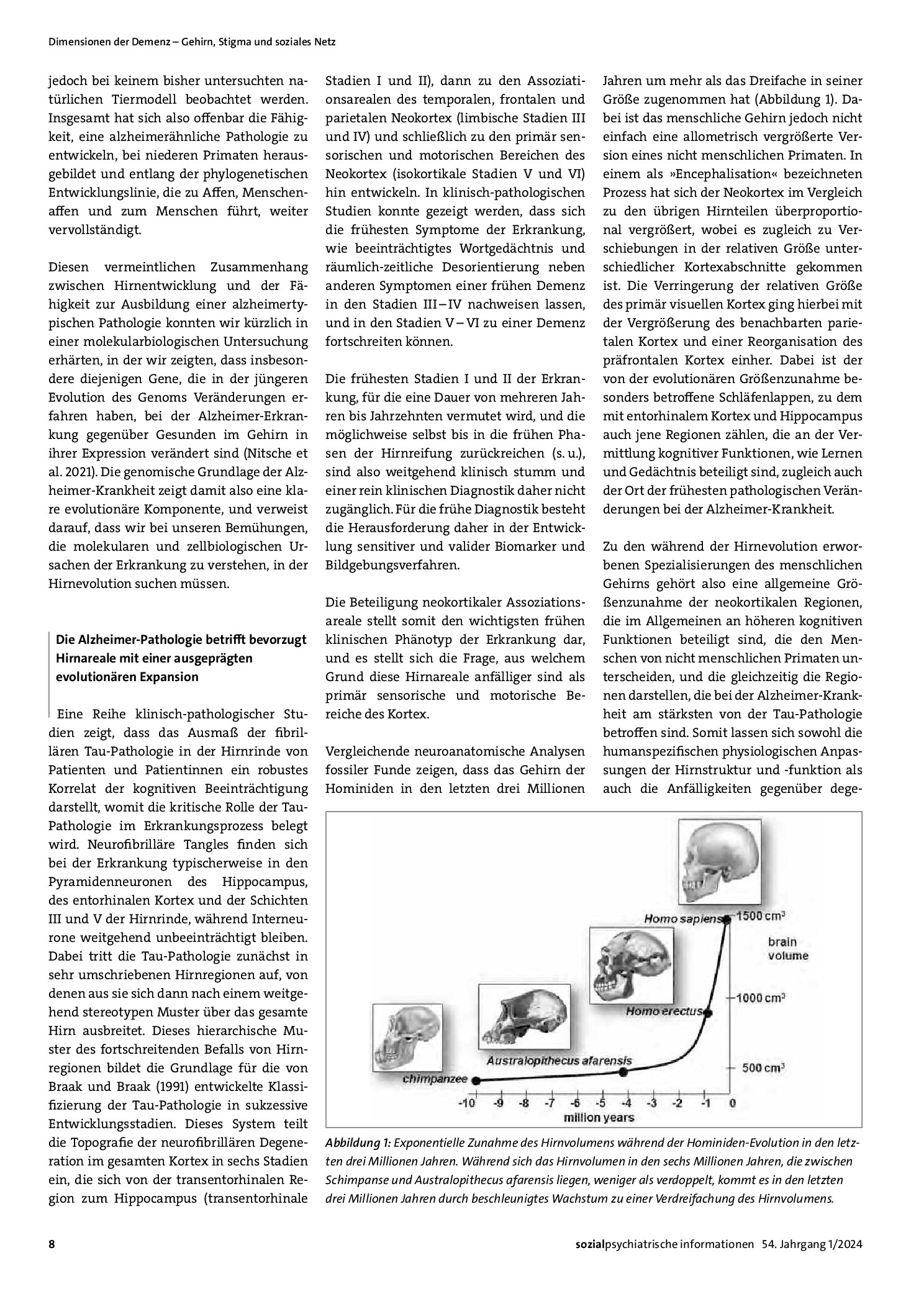 Vorschauseite 2: Ist die sporadische Alzheimer-Krankheit eine angeborene Hirnentwicklungsstörung?