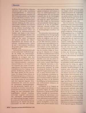 Vorschauseite 2: Soziale Ungleichheiten in der Adipositas im Kindesalter erfordern ein neues Bewusstsein