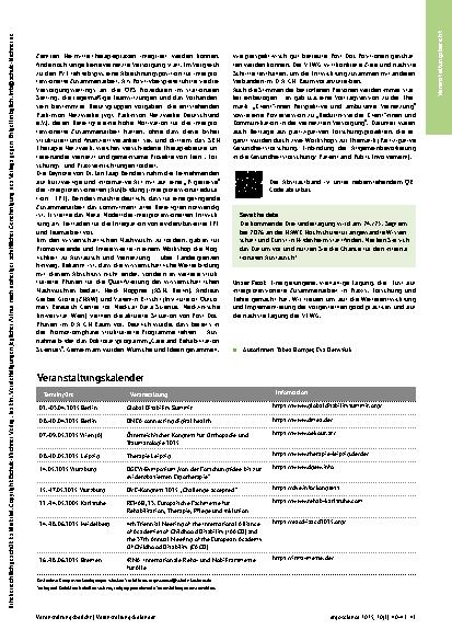 Vorschauseite 2: „Vernetzt versorgen – Primärversorgungszentren, Praxisnetzwerke und interprofessionelle Zusammenarbeit“
