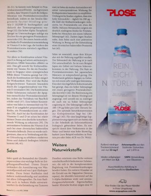 Vorschauseite 4: Drüse in Topform Die wirksamsten Mikronährstoffe für die Prostata