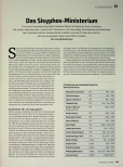 Vorschauseite 2: Das Sisyphos-Ministerium