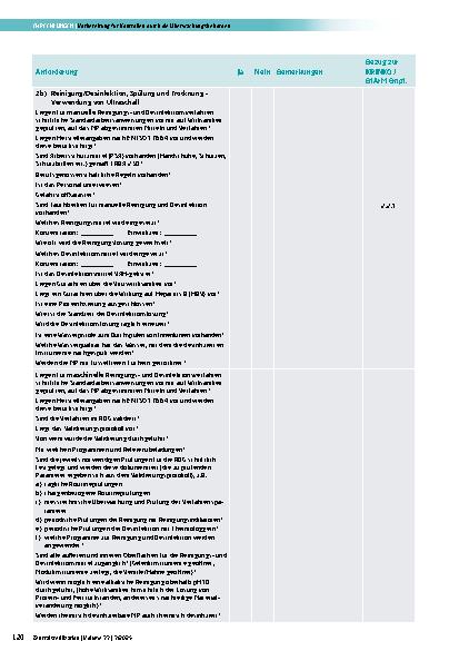 Vorschauseite 6: Empfehlung des Fachausschusses Qualität (38: 2025) Vorbereitung für Kontrollen durch die Überwachungsbehörden