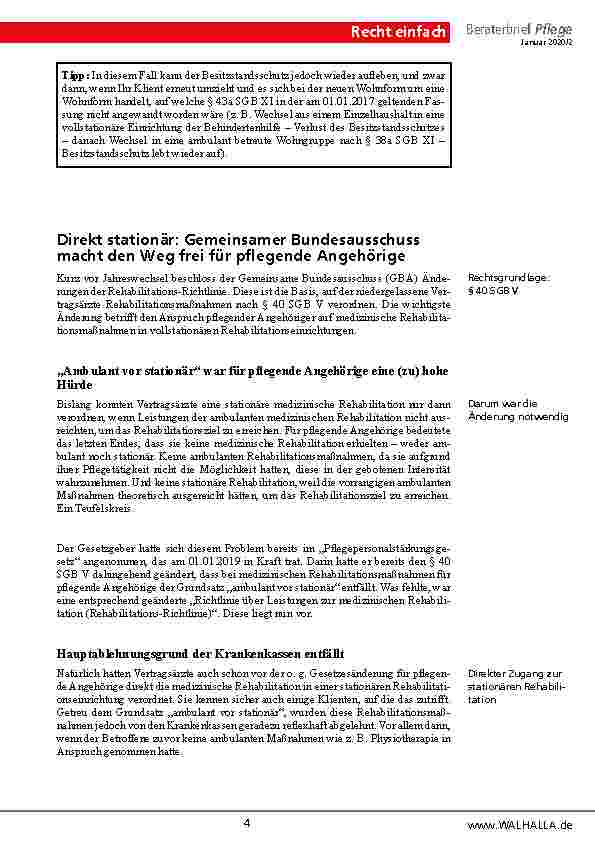 Vorschauseite 4: Inhalt dieser Ausgabe Recht einfach, Was Sie diese Woche erledigen sollten, Ihre Fragen kurz beantwortet