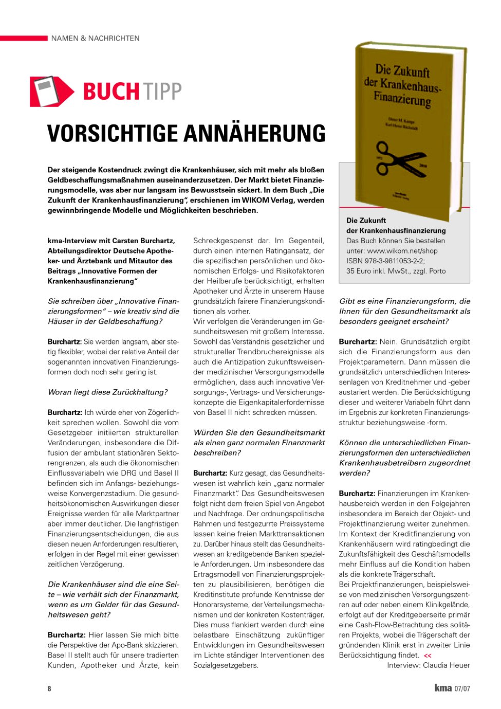 Vorschauseite 1: Vorsichtige Annäherung