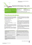 Vorschauseite 1: Transfusionsreaktion