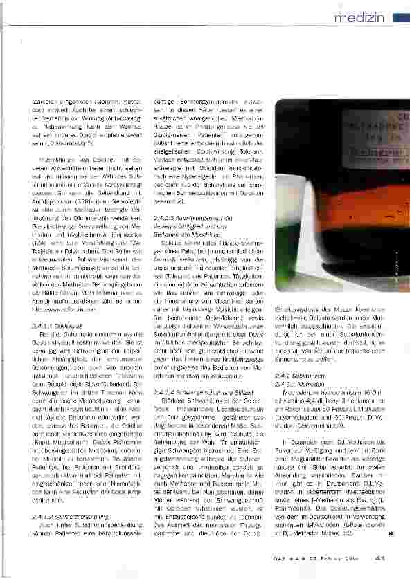 Vorschauseite 5: Suchtmedizin in Forschung und Praxis