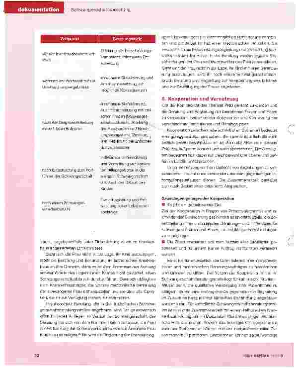 Vorschauseite 5: Beratung und Begleitung von Frauen und Paaren im Kontext von Pränataldiagnostik