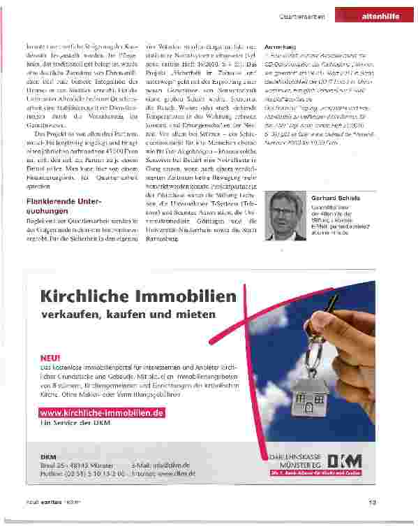 Vorschauseite 5: Mehrere Partner, ein Ziel: wohnen bleiben im Vertrauten