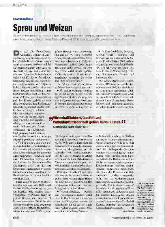 Vorschauseite 1: Spreu und Weizen