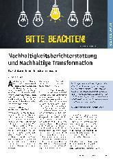 Vorschauseite 1: Nachhaltigkeitsberichterstattung und Nachhaltige Transformation: Was Unternehmen beachten müssen